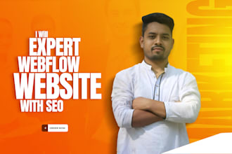 expert webflow website develop and figma to webflow with SEO