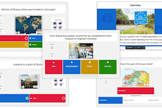 create fun and custom kahoot or quizlet games for your topic