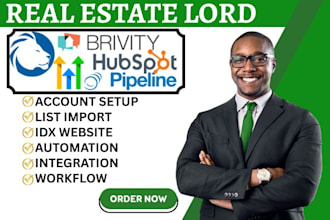 setup brivity liondesk integration pipeline hubspot crm gohighlevel automation