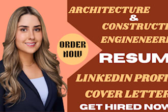 tailor resume for architecture construction civil engineer structural engineer
