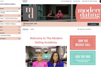 kajabi online course, kajabi salesfunnel landing page, kajabi website, thinkific