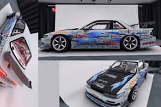 make custom car for beamng, assetto corsa, iracing, sim racing