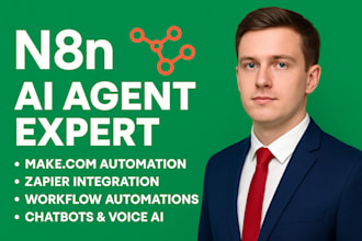 build n8n ai agent automate workflows with openai retell zapier make vapi api