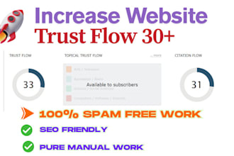 increase your website trust flow for higher ranking in google