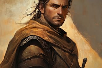 create high quality dnd character art