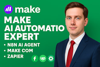 setup make com automation, CRM, clickup, ai agents, retell ai, vapi ai