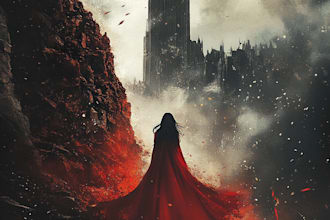 do fantasy book cover, thriller book cover design