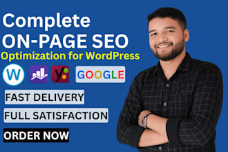 manually do complete on page SEO for your wordpress website