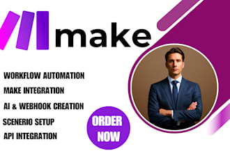 setup make com automation make com scenario with make com and zapier