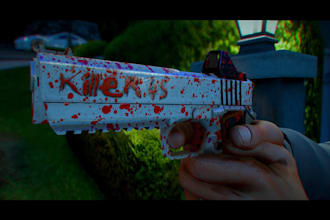 create a fivem custom weapon, gun skins and meta files developing