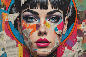 create stunning ai generated modern portrait art