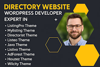wordpress brilliant  directory website godirectory using mylisting listingpro