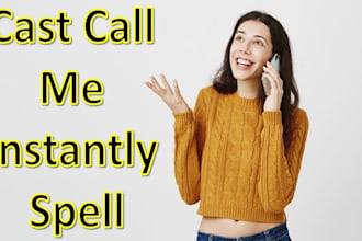 cast a call me spell to encourage contact from someone special