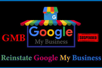 reinstate and fix suspended google my business profile