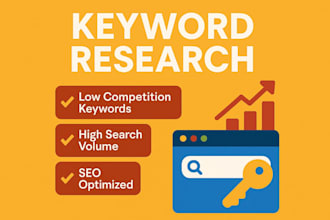 do advanced SEO keyword research with competitor and niche analysis