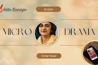 write a script for a mobile friendly micro drama series