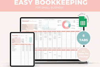 do accountant tracker, bookkeeping spreadsheet for small business in excel sheet
