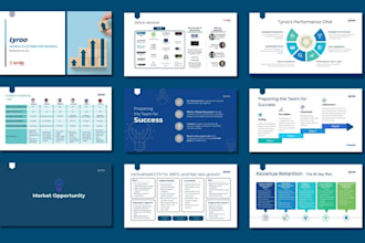 design a modern power point presentation or canva slide