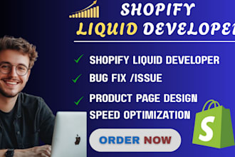 shopify custom coding shopify bug fixing shopify liquid coding