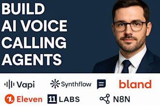do ai calling agent ai voice agents vapi synthflow retell bland eleven labs n8n
