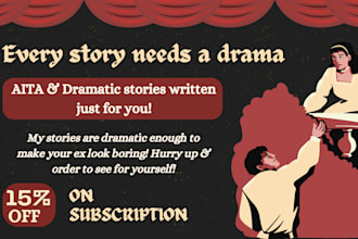 write viral aita reddit stories and dramatic fiction for you