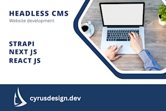 develop cms website with nextjs or reactjs