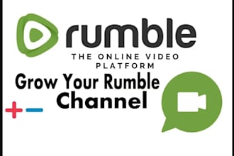 organic rumble cashcow video promotion, rumble channel, rumble followers views