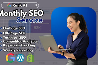 seo service monthly for better ranking, monthly service