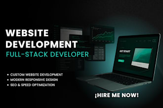 develop responsive websites, landing pages, and admin panel websites