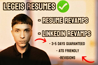 revamp and modernize your resume and linkedin profile