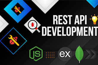 build rest apis with node js, express, and mongodb or mysql