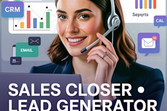 be your expert sales closer, virtual assistance and ai sales rep