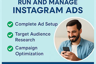 set up and manage instagram ad campaigns for your brand