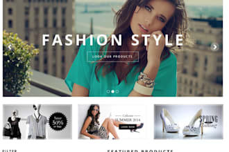 luxury website clothing brand shopify beauty store fashion website