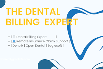 handle your dental billing and insurance claims remotely