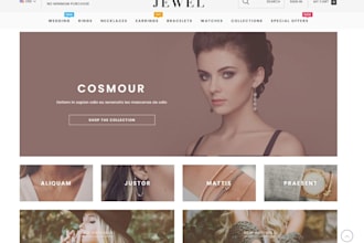 jewelry website jewelry shopify website ecommerce website shopify