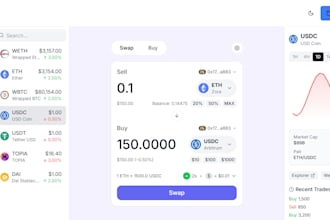 create crypto token memecoin and presale ico website