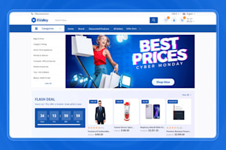 installed complete multivendor ecommerce system with mobile app in 199 dollor