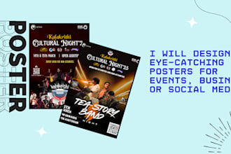 design resumes , presentations , tickets , posters and brochures