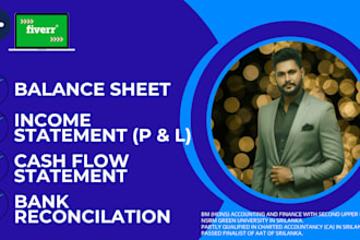 prepare financial statement, profit and loss and cash flows