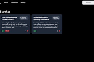 build your evm based web3 dapp using solidity and react