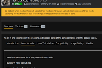 create a fully custom spt mod tailored to your tarkov vision