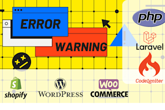 fix any shopify, wordpress or woocommerce issue