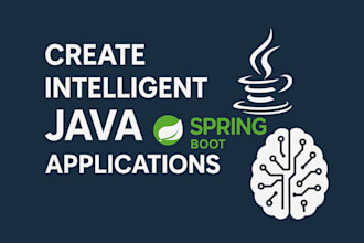 create intelligent java applications with spring boot