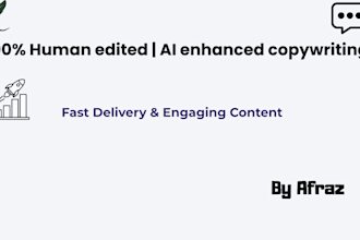 write high converting copy using chat gpt with human creativity for your brand
