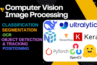 do computer vision, ocr, segmentation, object detection, and tracking