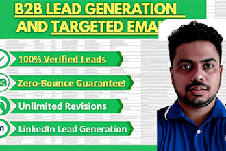 do b2b lead generation with verified emails