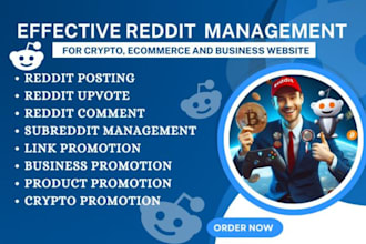reddit post upnvote for app website ai saas product link crypto link manage