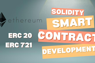 develop, audit, and deploy smart contracts in solidity