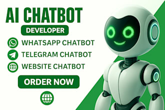 build website ai chatbot,whatsapp ai chatbot, integrate ai chatbot with whatsapp